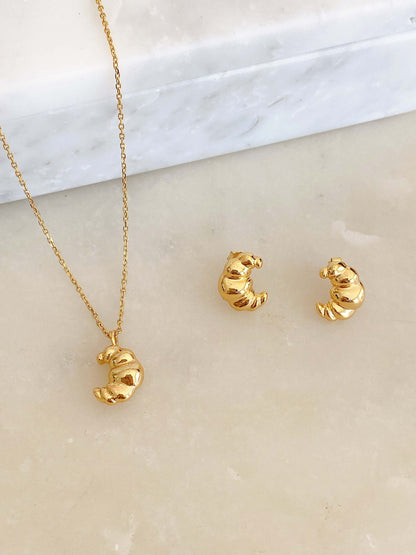 Croissant Necklace