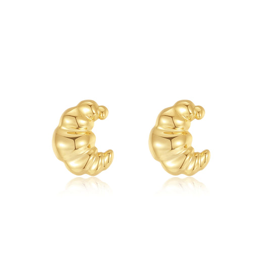 Croissant Stud Earrings